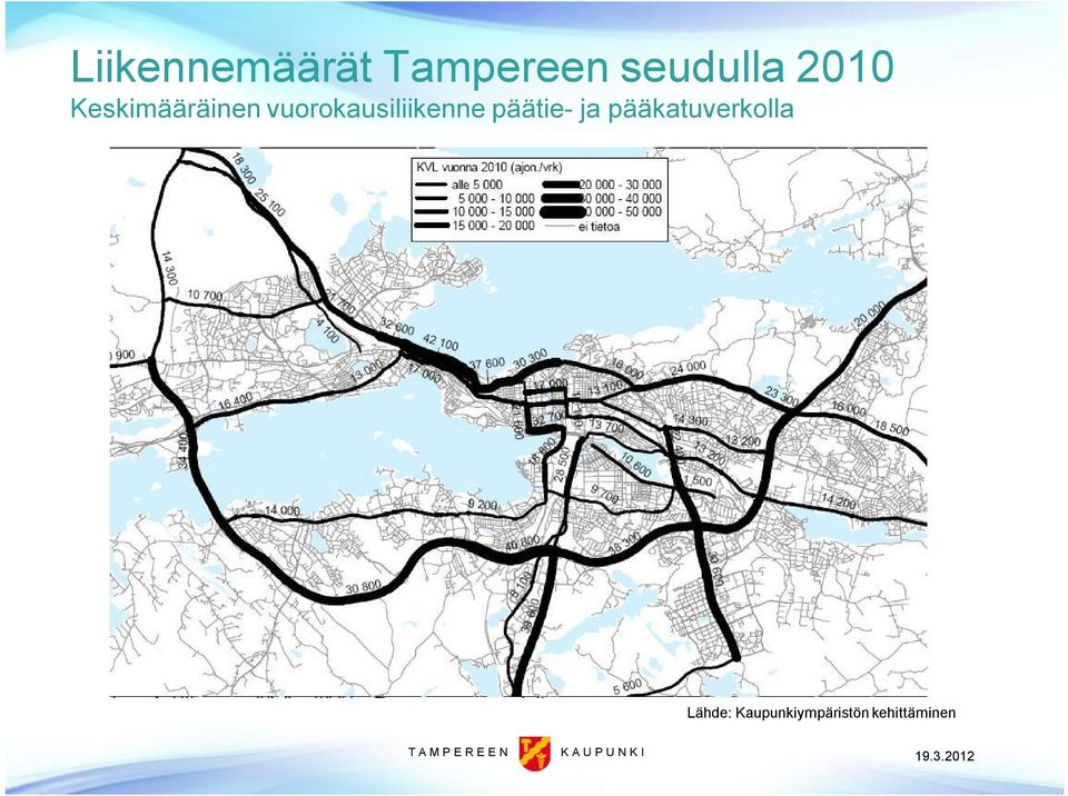 vuorokausiliikenne päätie ja