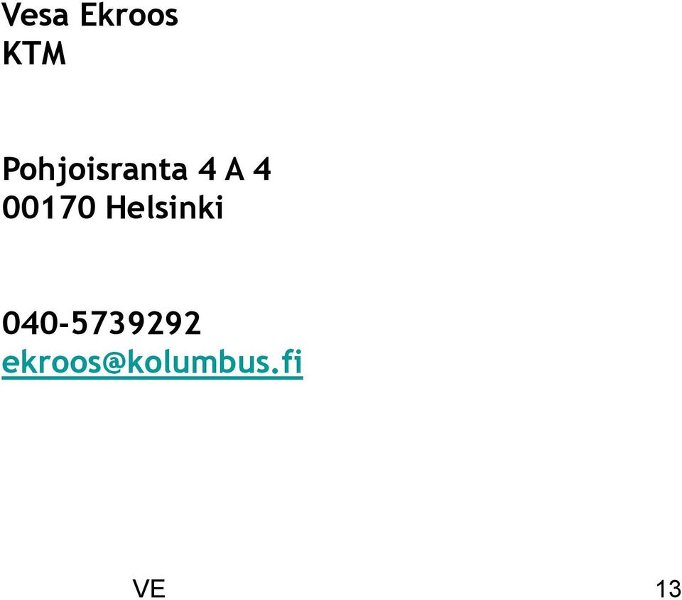00170 Helsinki