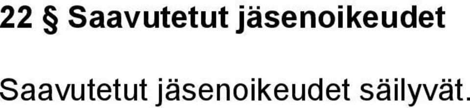 Saavutetut 