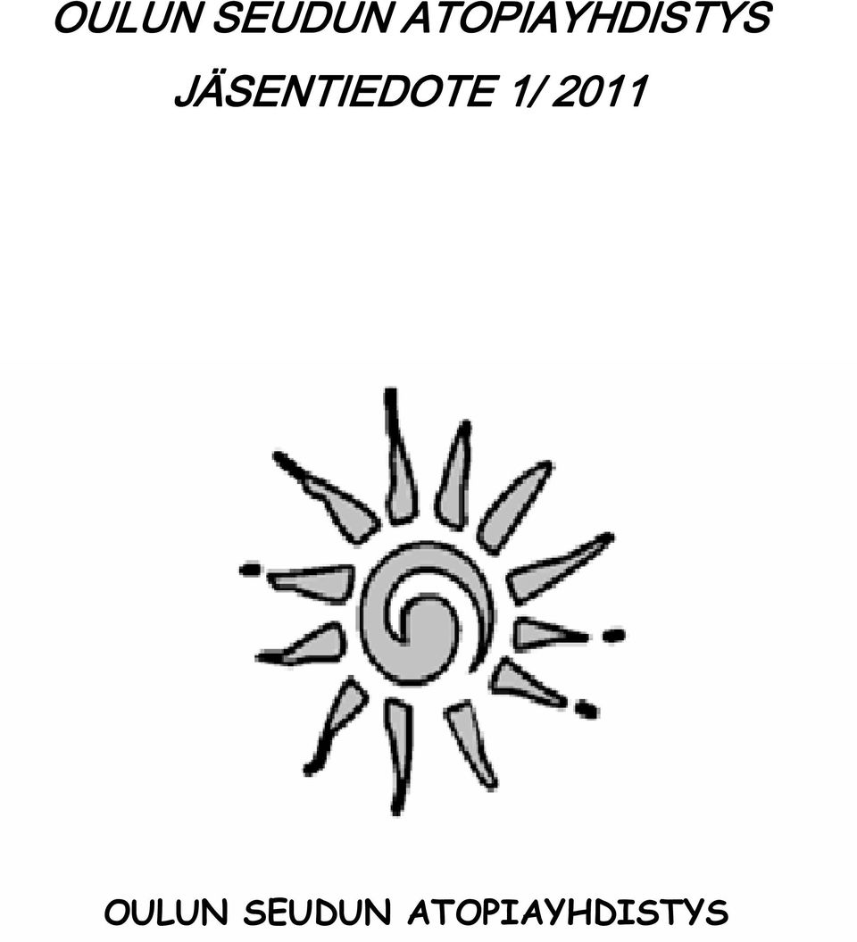 JÄSENTIEDOTE 1/