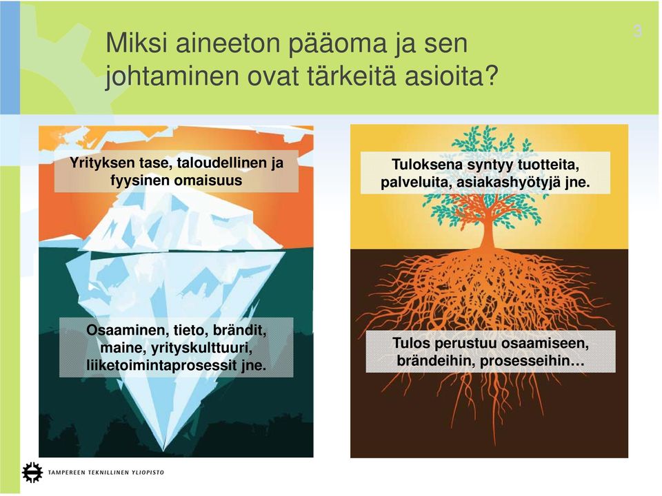 tuotteita, palveluita, asiakashyötyjä jne.