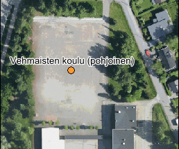 Vehmaisten koulu Vehmaisten koulu Vehmaisten koulu Sarvannankatu 7, 33730 Tampere Vehmainen Yo määrittelemätön Viheraluetyyppi määrittelemätön hyvä 2 -alue kenttä =3617 m 2 Pintavesien ohjaus