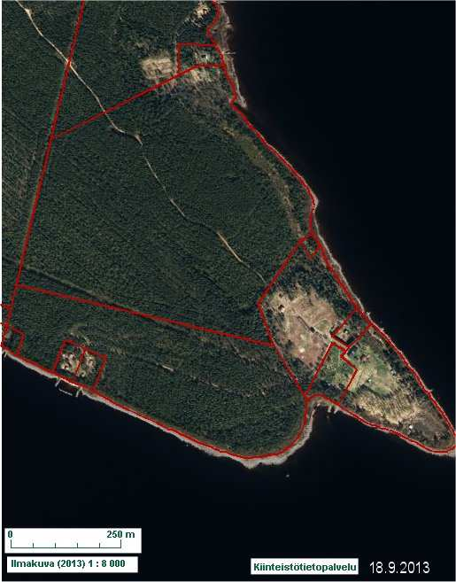 5 (13) 3 LÄHTÖKOHDAT 3.1 Kaava-alueen kuvaus Alue on yksityisomistuksessa olevaa rakentamatonta maa- ja metsätalousaluetta eikä sille sijoitu rakennuksia.
