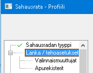 10 MASTERCAM X9/ Yksittäiset profiiliradat 7 Klikkaa OK Ketjutuksen asetukset valintaikkunassa. 8 Klikkaa OK Ketjutuksen valintaikkunassa palataksesi takaisin Sahausrata - profiili -sivulle.