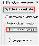 TYÖSTÖRATAPARAMETRIEN MÄÄRITTÄMINEN 45 2 Vaihda tämän työstöradan tehoasetuksia klikkaamalla Teknologia-painiketta. Teknologiatietokannan valintaikkuna avautuu.