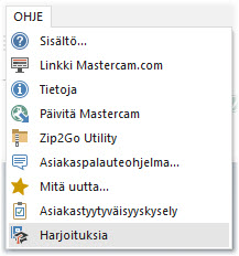 48 MASTERCAM X9/ 4-akseliset työstöradat Yhteenveto Onnittelut! Olet käynyt läpi kaikki Mastercam Wire harjoitukset.
