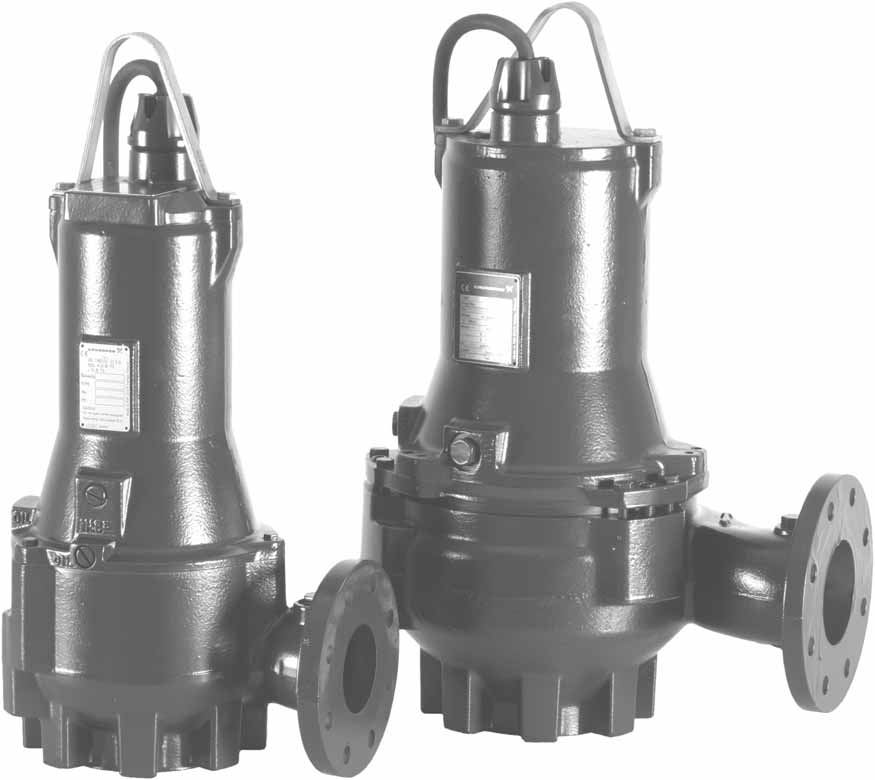 GRUNDFOS INSTRUCTIONS S pumps, ranges 34 and 42 S1, SV 1.