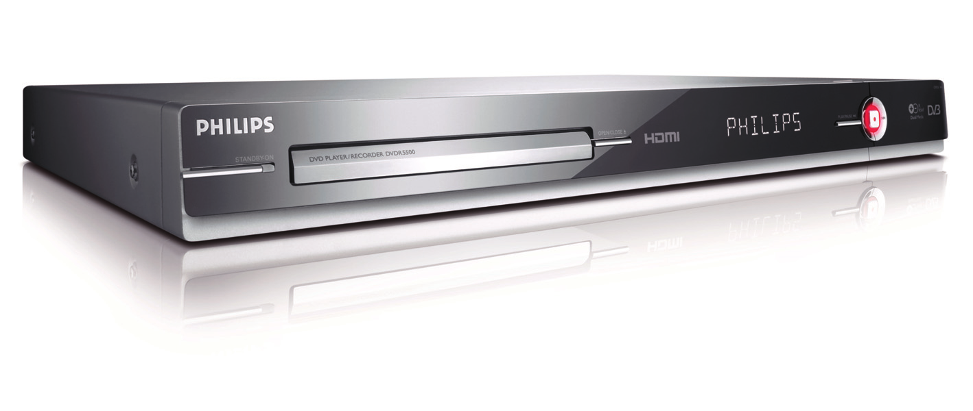 DVD Player / Recorder DVDR5500 This product comes with Premium Home Service Refer to the inside page for