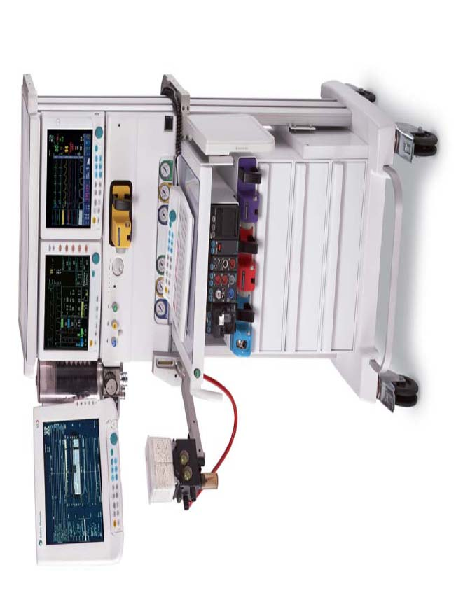 IEC 62366: Tuoteturvallisuuden Esimerkki kytkeytyminen käytettävyyteen Annostellaan useita kaasuja Turvallisuuteen liittyvät seikat/kriittiset toim.