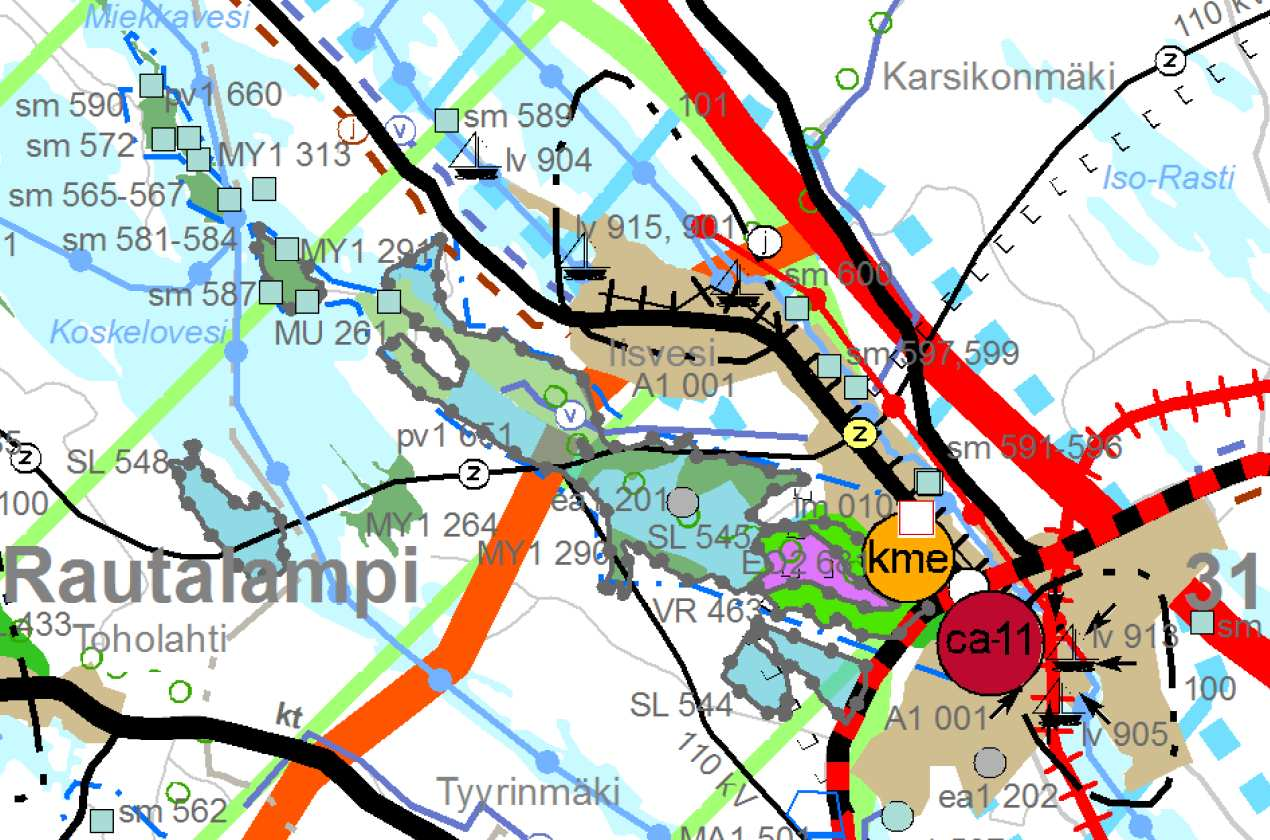 SUUNNITTELUN TAVOITTEET Yleiskaavan tavoitteena on ohjata yleispiirteisesti alueen maankäyttöä ja yhdyskuntarakenteen kehitystä tavoitevuoteen 2025 saakka, kaupungin tavoitestrategian mukaisesti.