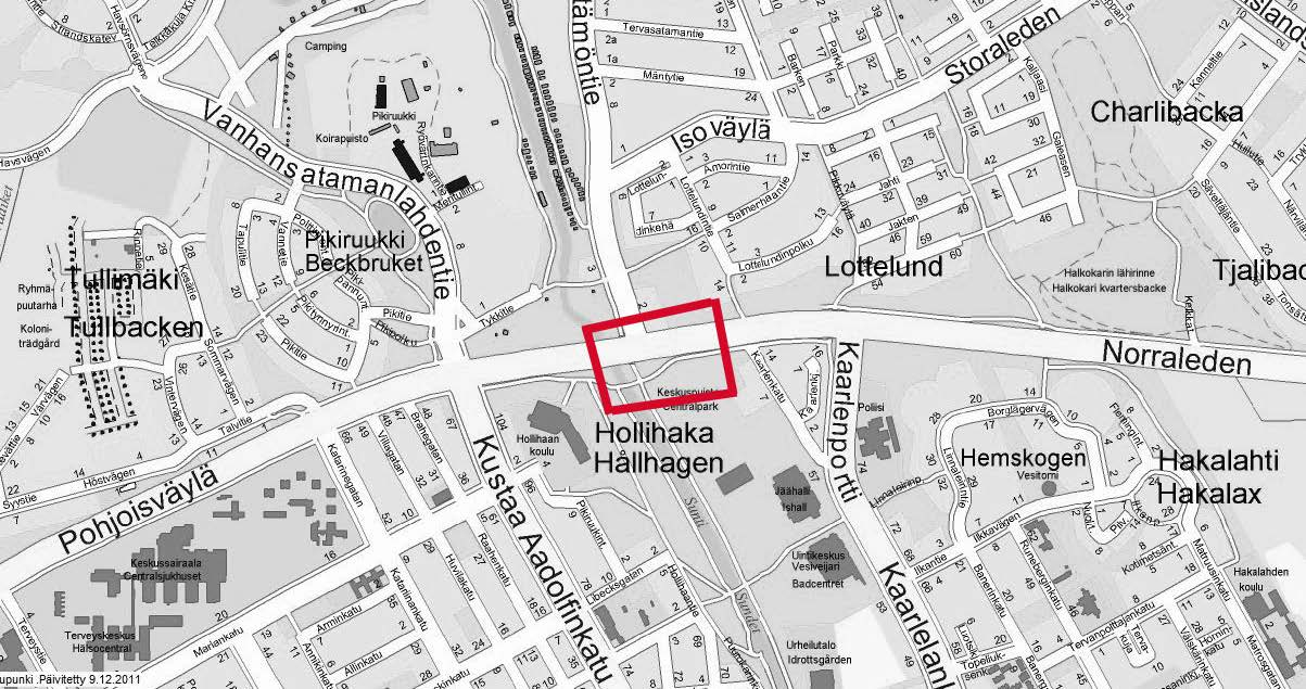 LOTTELUNDIN KIERTOLIITTYMÄ ASEMAKAAVAMUUTOKSEN VIREILLE TULON SYY Aloitteen ovat tehneet vuonna 2005 Tiehallinto (nyk.
