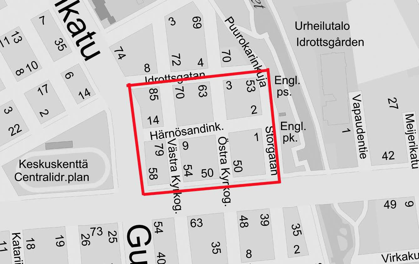 MUUT ASEMAKAAVATYÖT 4. KAUPUNGINOSAN ASEMAKAAVAN MUUTOS ASEMAKAAVAMUUTOKSEN VIREILLE TULON SYY Aloite on kaupungin.
