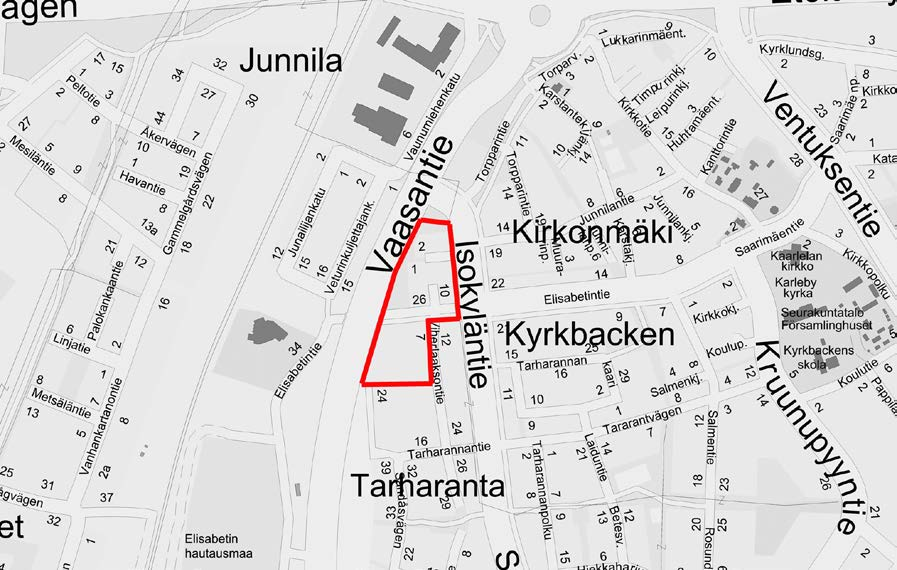 VIHERLAAKSONTIEN POHJOISPÄÄN ALUE ASEMAKAAVAMUUTOKSEN VIREILLE TULON SYY Aloitteen asemakaavan tarkistamiseksi on 1.7.2005 tehnyt Eeli Rantala.