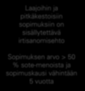 Laajoja ja pitkäaikaisia ulkoistuksia sekä suuria investointeja rajoittava väliaikainen laki Kuntien ja kuntayhtymien sosiaali- ja terveyspalvelujen laajoja ja pitkäaikaisia ulkoistuksia sekä suuria