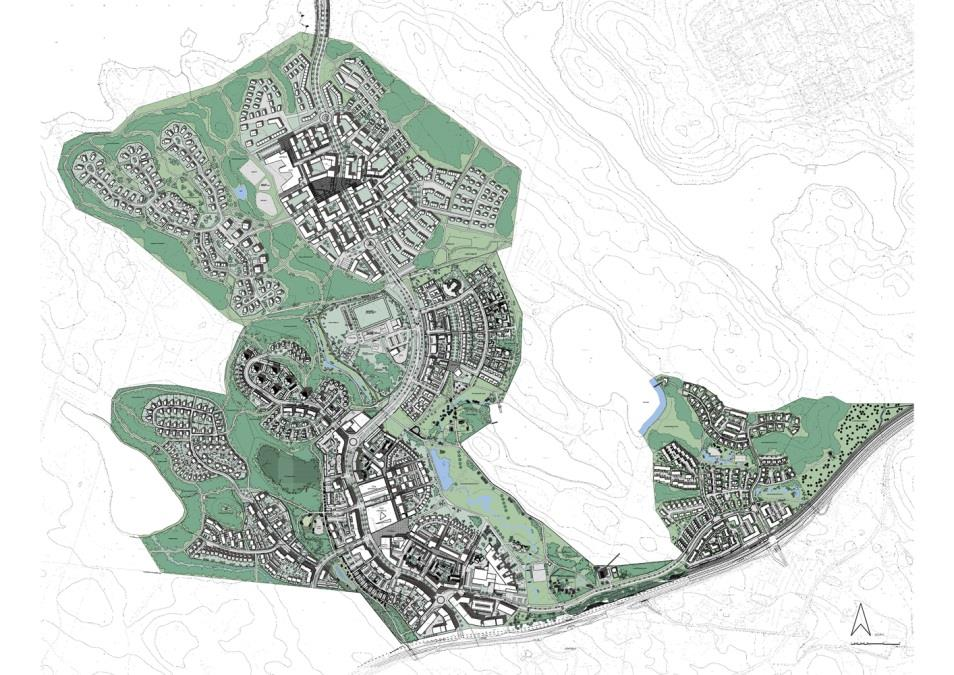 Hyvä esimerkki systemaattisesta suunnittelusta - Vuores 12 Kattavat selvitykset ja koko alueen yleissuunnitelma (2003) Suunnitelman järjestelmällinen toteutus ja päivittäminen maankäytön edetessä