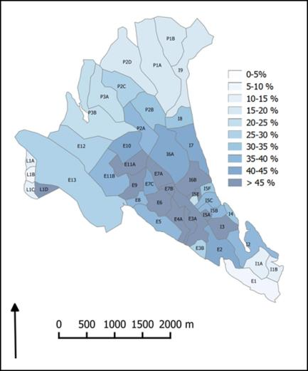 Leppävirran hulevesiselvitys Työvaiheet 1/2 Kartoitetaan selvitysalueen ominaispiirteet (maankäyttö, topografia, maaperä.