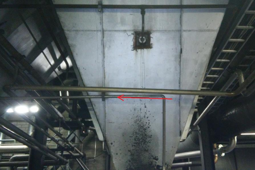 27 Kuva 16. Lauhteenkeruulinja 2 Lauhteenkeruulinja 3 on Bosch-kattilan lauhteenpoistimien keräilylinja. Lauhdetta kerätään tasolla +25 sijaitsevista höyrylinjoista.