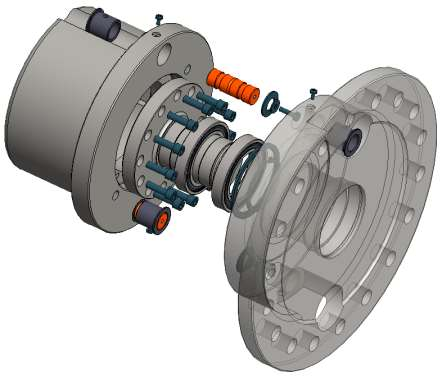 SPC SHEAR PIN COUPLINGS The SPC coupling is actually a part of a coupling, which can be integrated with another type of coupling, such as a gear coupling.