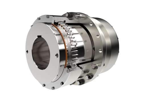GC GEAR COUPLINGS The gear coupling is a torsionally rigid coupling, which can transmit a relatively high torque when compared to its physical size.