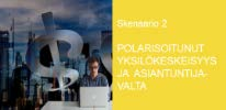 Uudenmaan tulevaisuustarkastelun ja Uusimaa-ohjelman suhde Toimintaympäristön muutos (tulevaisuuden skenaariot) Poliittinen päätöksenteko Skenaario 1 Skenaario 2 Skenaario 3 Skenaario 4 Skenaario 5