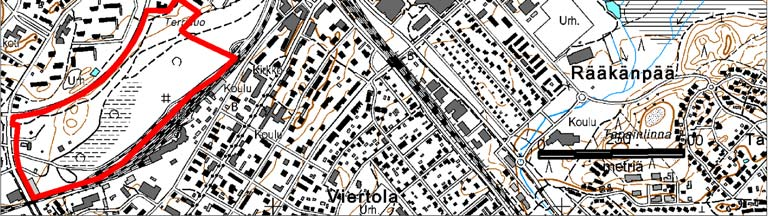 Luontotieto Keiron Oy Hyvinään aupuni, esustaajaman laajentumisalueet, AK 14.10.