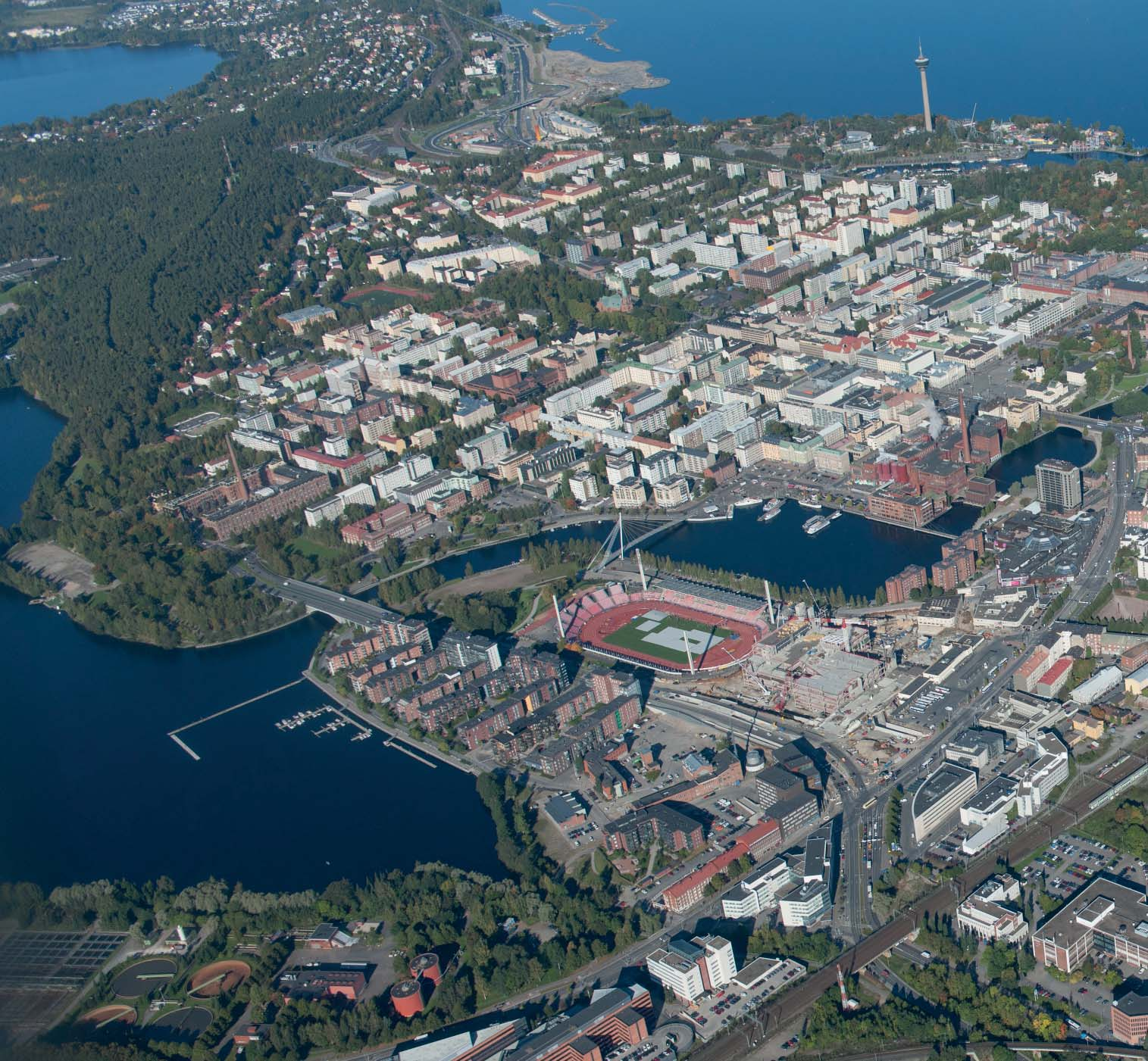 10 8 7 5 6 12 9 Viiden tähden keskusta 2030 Keskustapalkinto 2016 Tampere Suomen paras kaupunkikeskusta vuonna 2016.