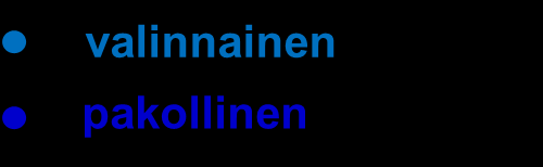 Olion ominaisuudet eli attribuutit jatkuu.