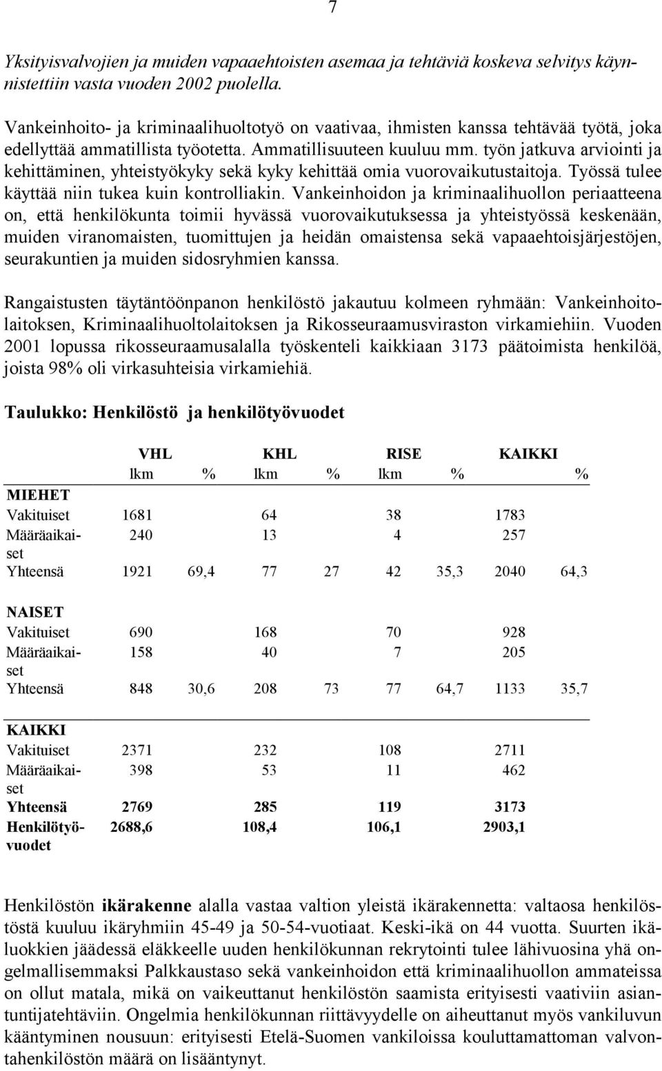 työn jatkuva arviointi ja kehittäminen, yhteistyökyky sekä kyky kehittää omia vuorovaikutustaitoja. Työssä tulee käyttää niin tukea kuin kontrolliakin.