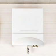 Kylpyhuonekalusteet / Badrumsmöbler IDO Select Medium Alakaappi laatikolla / Underskåp med lådor Laatikollinen alakaappi.