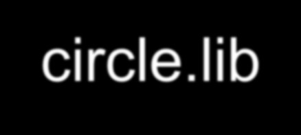 Miten tehdään musta laatikko circle.lib Visual Studio 2010 Solutions Testausprojekti (Tyyppinä 32 bit Console Application) testi.c circle.lib Ympyräprojekti (Tyyppinä library (static library).