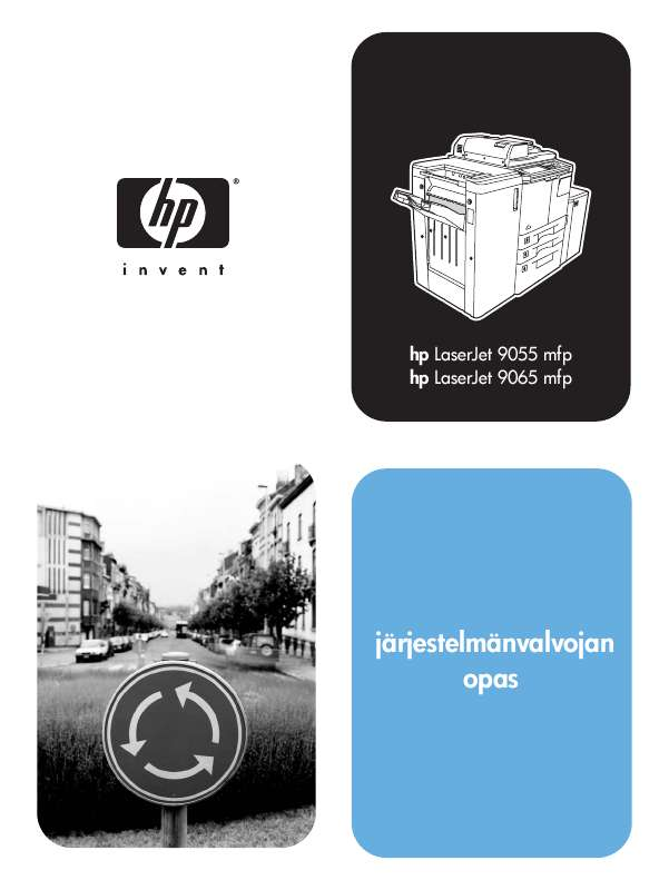 Voit lukea suosituksia käyttäjän oppaista, teknisistä ohjeista tai asennusohjeista tuotteelle HP LASERJET 9065MFP.