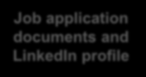PhD Career Course sisältö Job application documents and LinkedIn profile Job