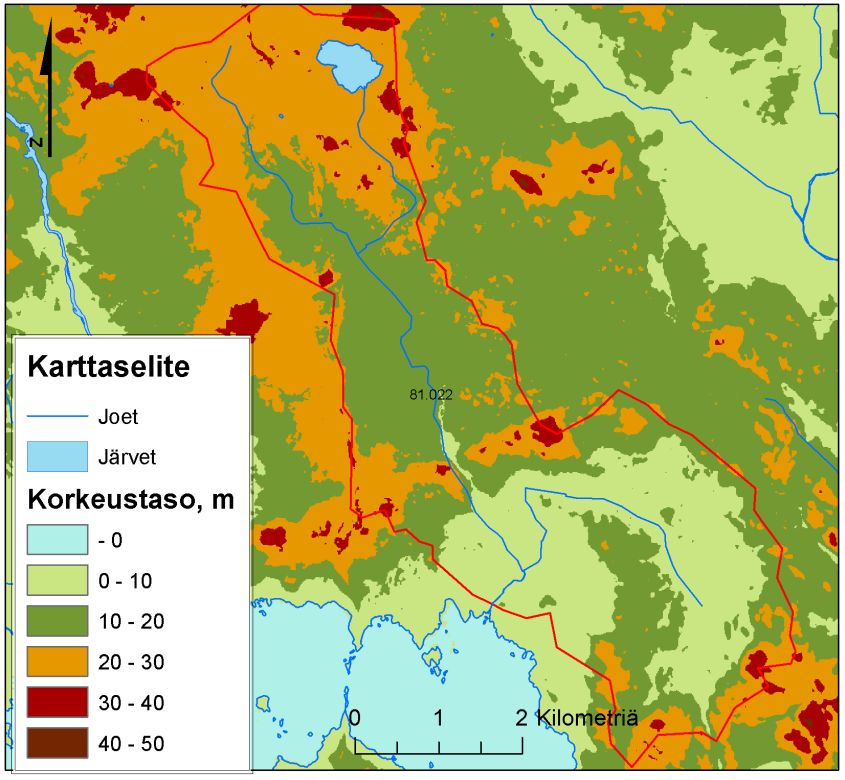 SYKE, Kaakkois-Suomen ELY-keskus; Maanmittauslaitos lupa nro 7/MML/10 SYKE, Kaakkois-Suomen ELY-keskus; Maanmittauslaitos lupa nro 7/MML/10;