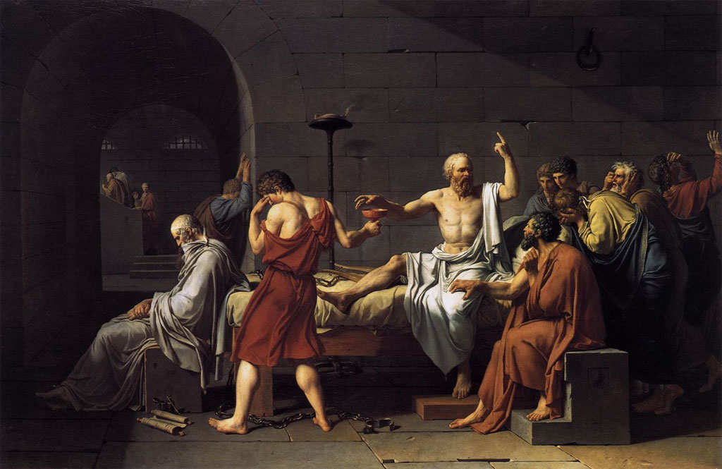 Jean-Jacques David: The Death of Socrates 1787: