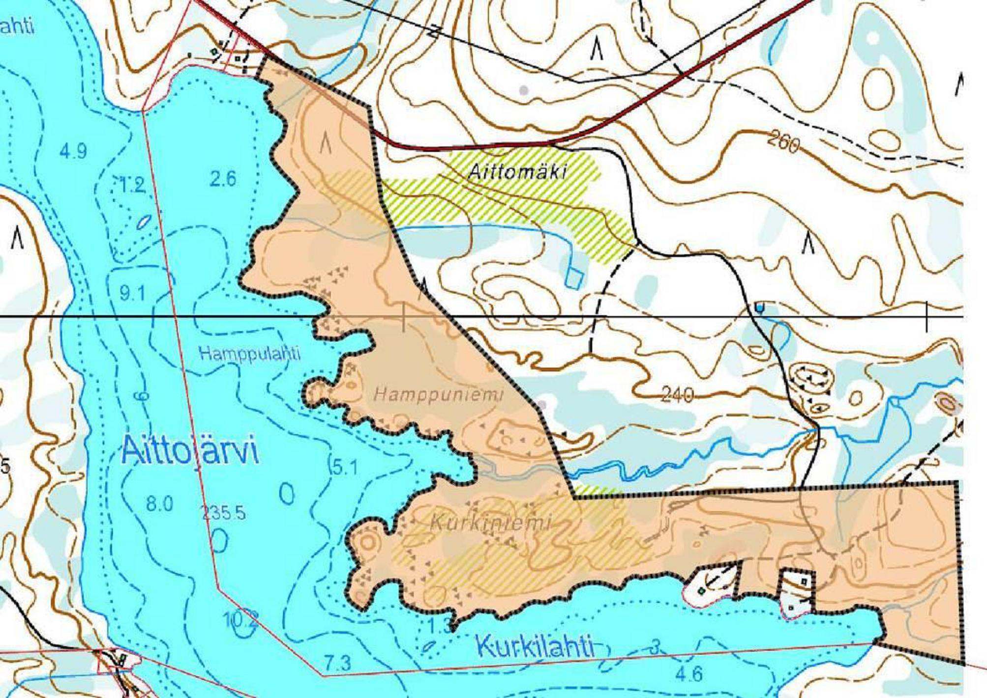 Aittojärven ranta-asemakaava Kaavoitustyön tarkoituksena on laatia tavanomainen, omarantainen ranta-asemakaava.