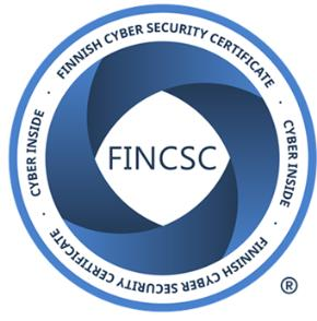 FINCSC FINCSC on yrityksille ja yhteisöille luotu kyberturvallisuuden sertifiointijärjestelmä liiketoiminnan jatkuvuuden varmistamiseen Se soveltuu käytettäväksi kaikille organisaatioille niiden