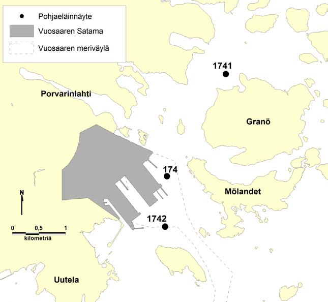 6.4 Pohjaeläimistö 1998, jolloin tehtiin ensimmäinen vesikasvillisuuden yleiskartoitus.