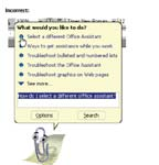SPSS-opastusta Toiminnallista ohjeistusta ( how-to ) sekä sisältöön että SPSSkäyttöliittymään, myös Show me AGENTTIHAHMOJA OPASTAJINA 19 20 Microsoft Bob ja Rover (1995) Microsoft Office Assistant