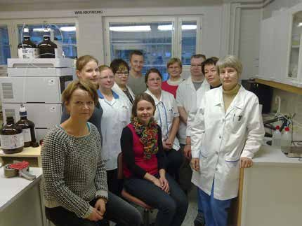 Metla, Parkanon toimipaikan laboratoriotiimi Tytti Sarjala, erikoistutkija, FT, dosentti Harri Latva-Mäenpää, tutkija, FM Eira-Maija Savonen, tutkija, FM Riina Muilu-Mäkelä, ulkopuolinen tutkija, FM