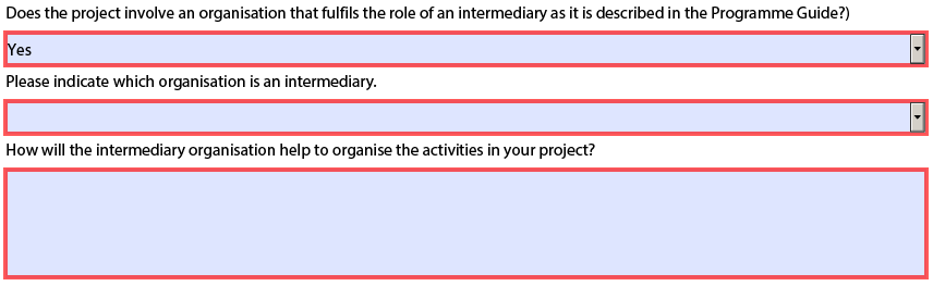 Intermediary organization: Välittäjäorganisaatio on työmarkkina-alalla tai koulutus-ja nuorisoalalla toimiva organisaatio.