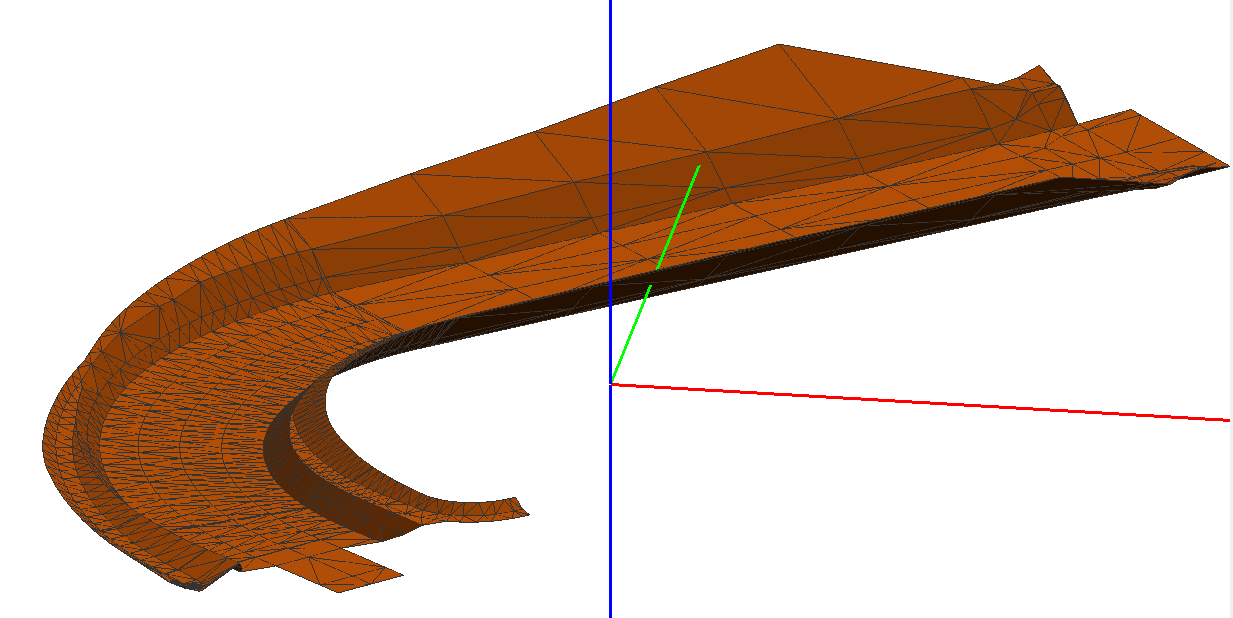44 Valmista pintamallia voidaan tarkastella 3D-näkymässä (Kuvio 35).