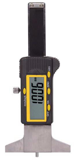 Syvyys- ja korkeusmittaus Digitaalinen syvyystyöntömitta renkaan urasyvyyden mittaamiseen 321 Sarja Resoluutio: 0005 / 0.