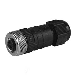 10 Väyläliitännät Linkkirakenne DDL Tarvikkeet 14,7 M1x1 14,5 8 10,5 0,34 mm 31,5 3 + 39 L 40 L = Pituus 0010705_b Napakuva 1 3 (1) BN=Ruskea () WH=Valkoinen (3) BU=Sininen (4) BK=Musta (5) Ei