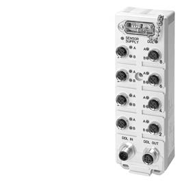 6 Väyläliitännät Linkkirakenne DDL V-muotoilu I/O-moduuli aktiivinen ATEX-sertifioitu 00116965 ATEX II 3G Ex na IIB T4 Gc X +5 C / +50 C IP65 Käyttöjännite elektroniikka 4 V DC Virranotto