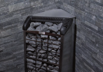 Kuva on luotu Narvin saunasimulaattorilla. Stonet Paljon pienessä tilassa Linjoiltaan elegantti Narvi Stonet sopii moderniin saunaan.