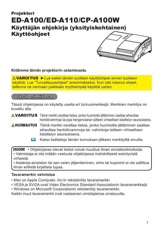 Voit lukea suosituksia käyttäjän oppaista, teknisistä ohjeista tai asennusohjeista tuotteelle.
