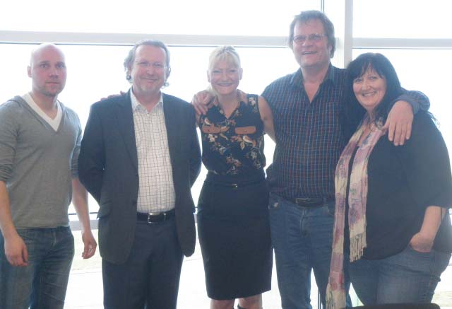 20 Pic 3. Juha, Jeff, Dawn, Tero and Louise in a project meeting.