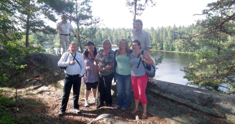 8 Englantilainen asiantuntijaryhmä vieraili Suomessa Porvoon ja Loviisan alueella 12.- 15.8.2012.