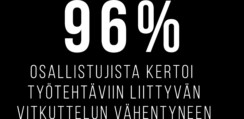 TUTKITTUA TIETOA TYÖRETRIITTIKOKEILU, SUOMENLINNA 1-2.6.