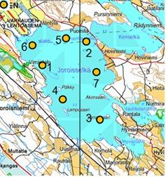 Näkösyvyyden seuranta Joroisselällä ProJoroisselkä- yhdistys on myös organisoinut Joroisselän alueella kattavan veden näkösyvyyden kesäaikaisen seurannan/mittauksen. Tämä mittaus on tapahtunut mm.